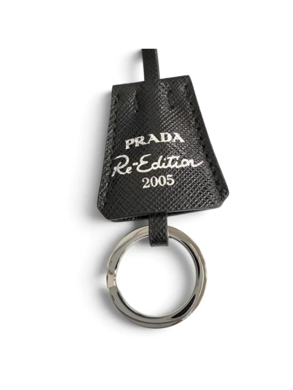 Prada Re Edition Re-Nylon Triangle Logo 2-Way Shoulder Bag Black